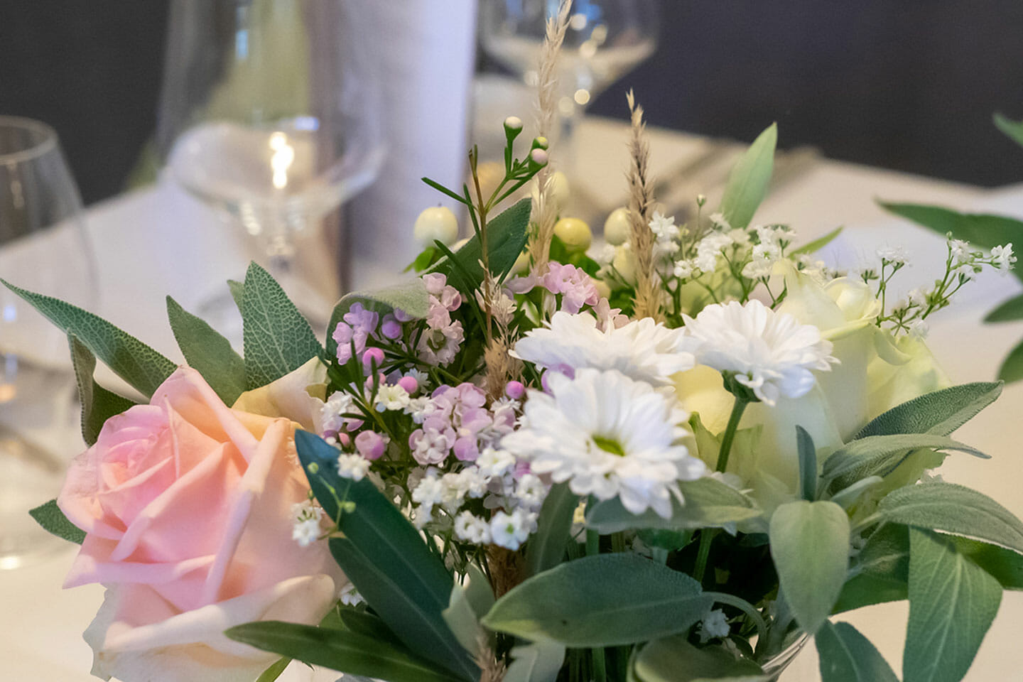 Hochzeit Tischdekoration Mörwald Feuersbrunn