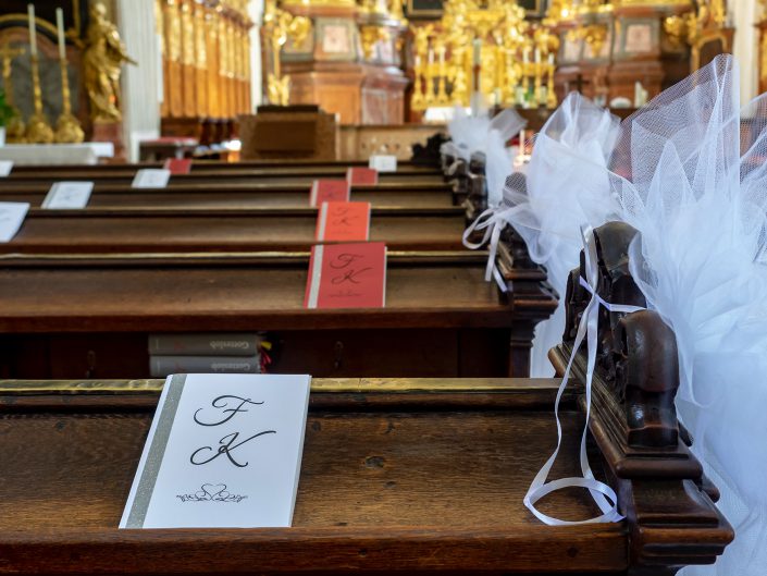 Fotografie - Hochzeit im Dom der Wachau - Dekoration