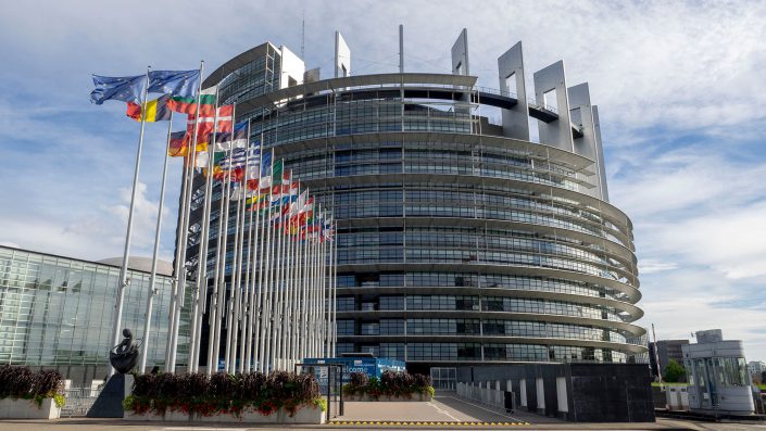 Fotografie Strassburg EU Parlament