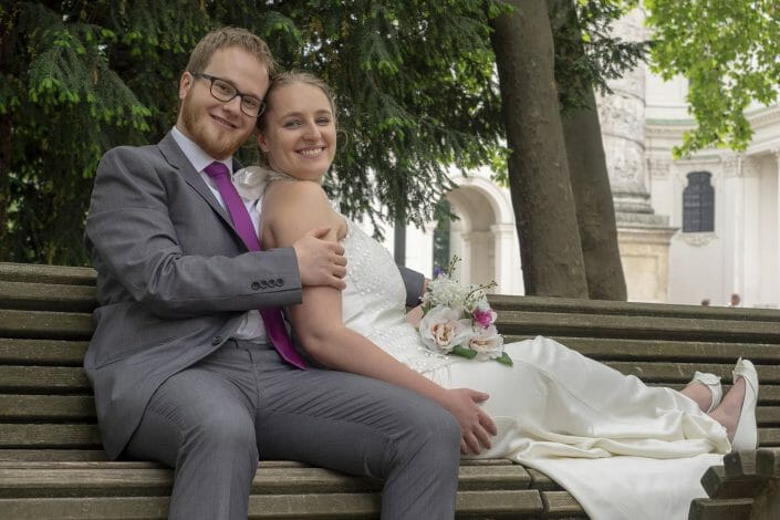 Karlskirche Brautpaar After Wedding Shooting