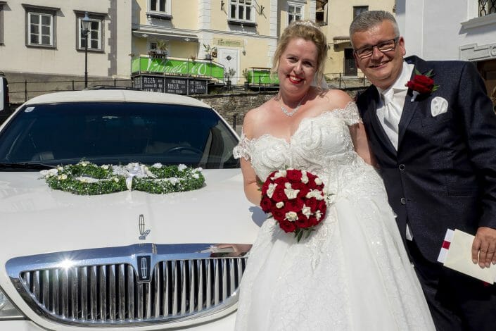 Hochzeit Dom der Wachau Brautpaar