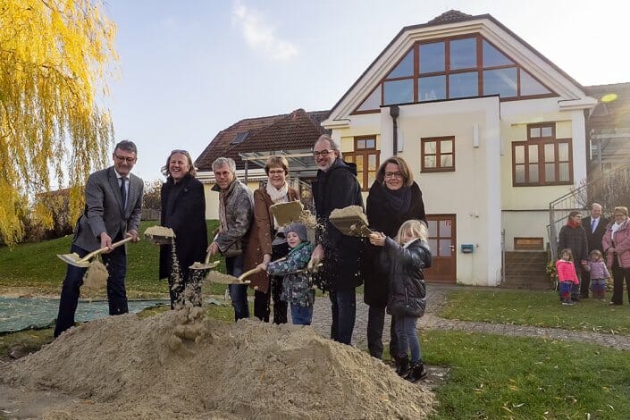 Foto Kindergarten Spatenstich Dross