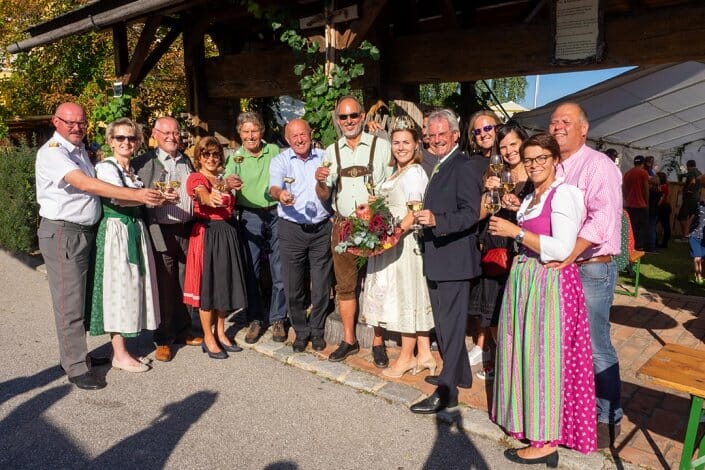 Dorffest Umzug Ehrengäste