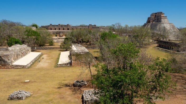 Uxmal Pyramide Yucatan Maya