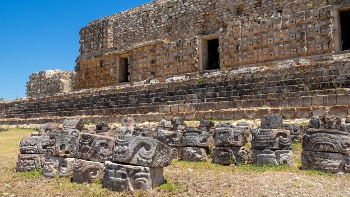 Tempel Kabah Yucatan Maya