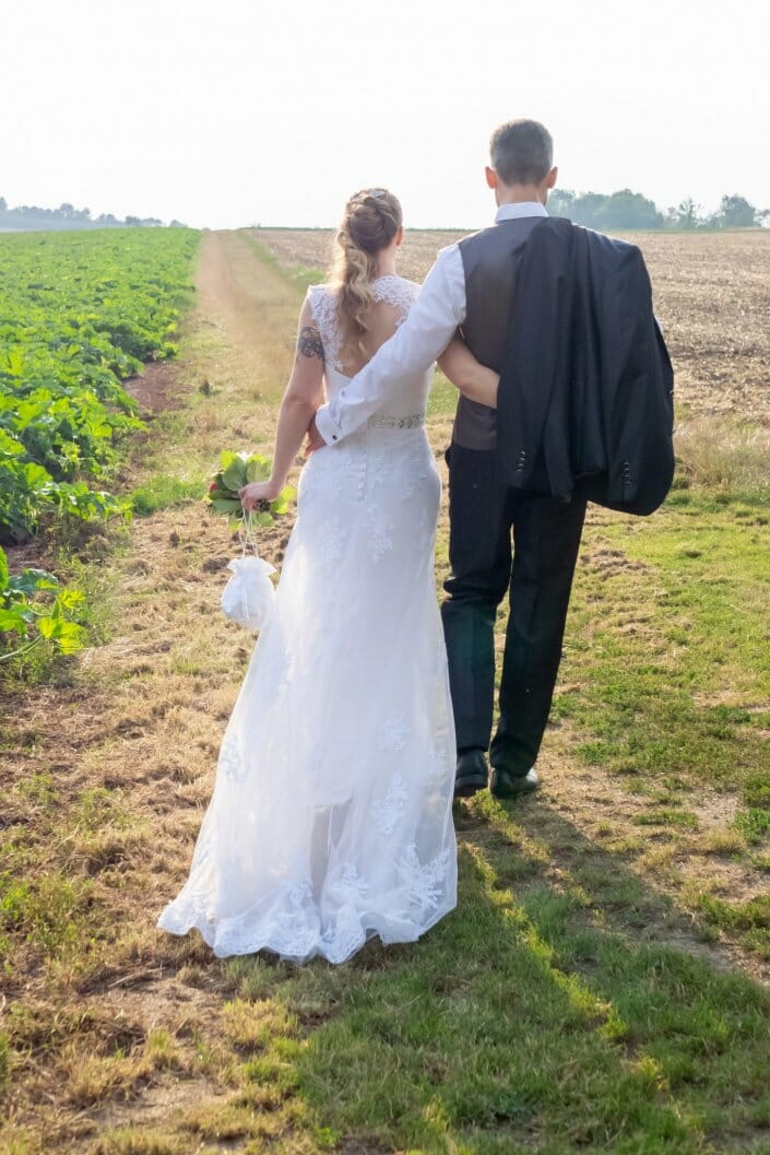 Hochzeit Heuriger Loiskandl Brautpaar Guntersdorf