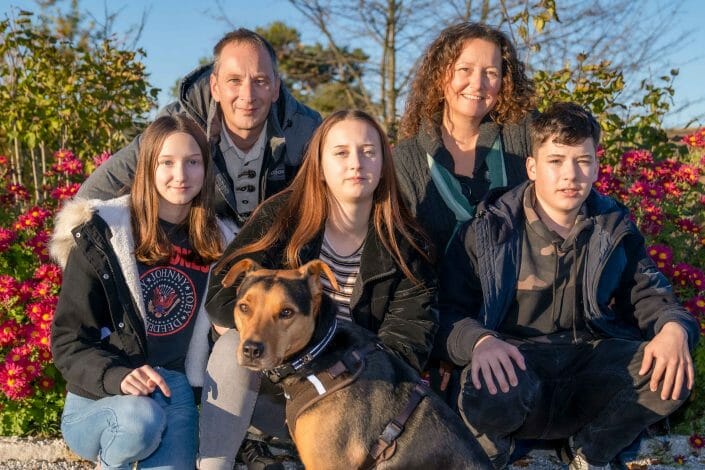 Familienfoto Hrbst Schiltern