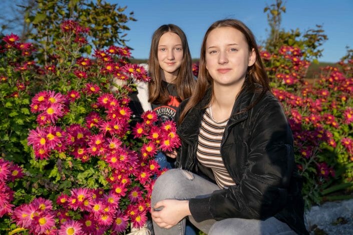 Familienfoto Herbst Schiltern