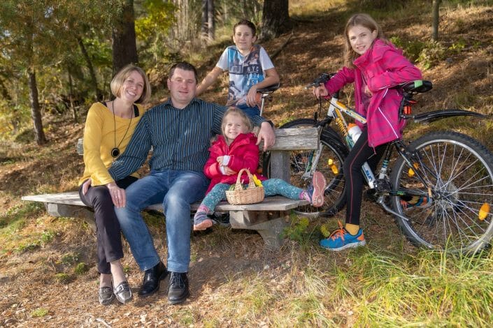 Familienfoto Waldviertel