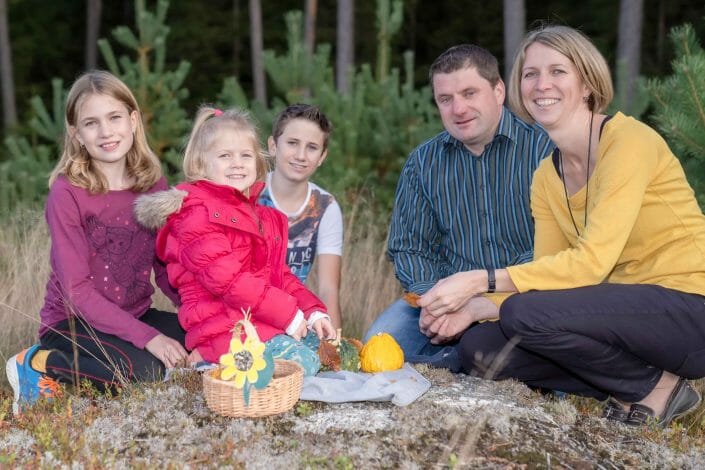 Familienfoto Waldviertel