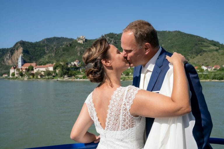 bridal couple in Austria Wachau
