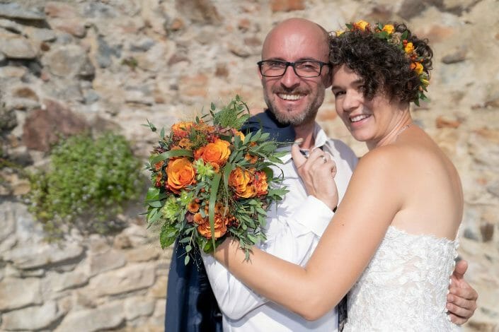 bridal couple