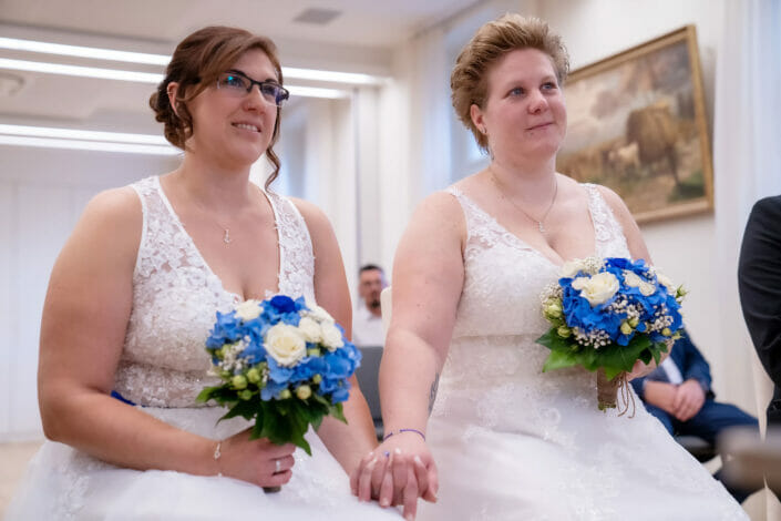 Brautpaar Lesbian wedding