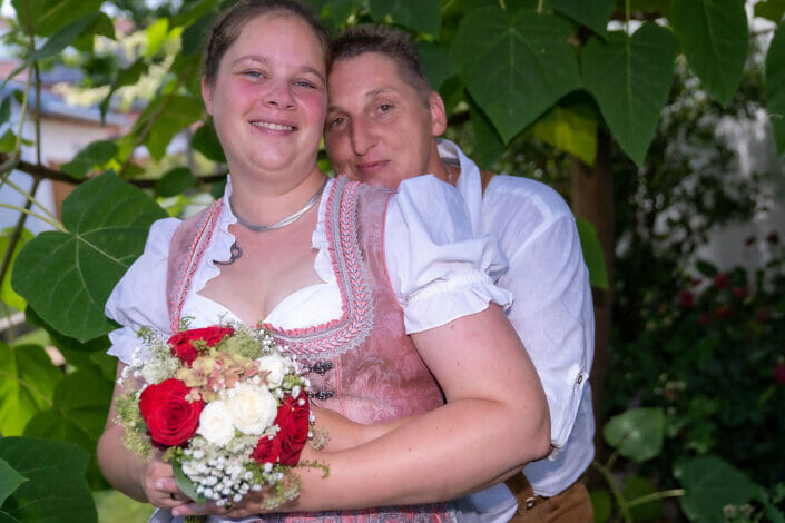 Brautpaar Lesbian Wedding