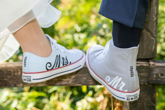 Brautpaar Schuhe